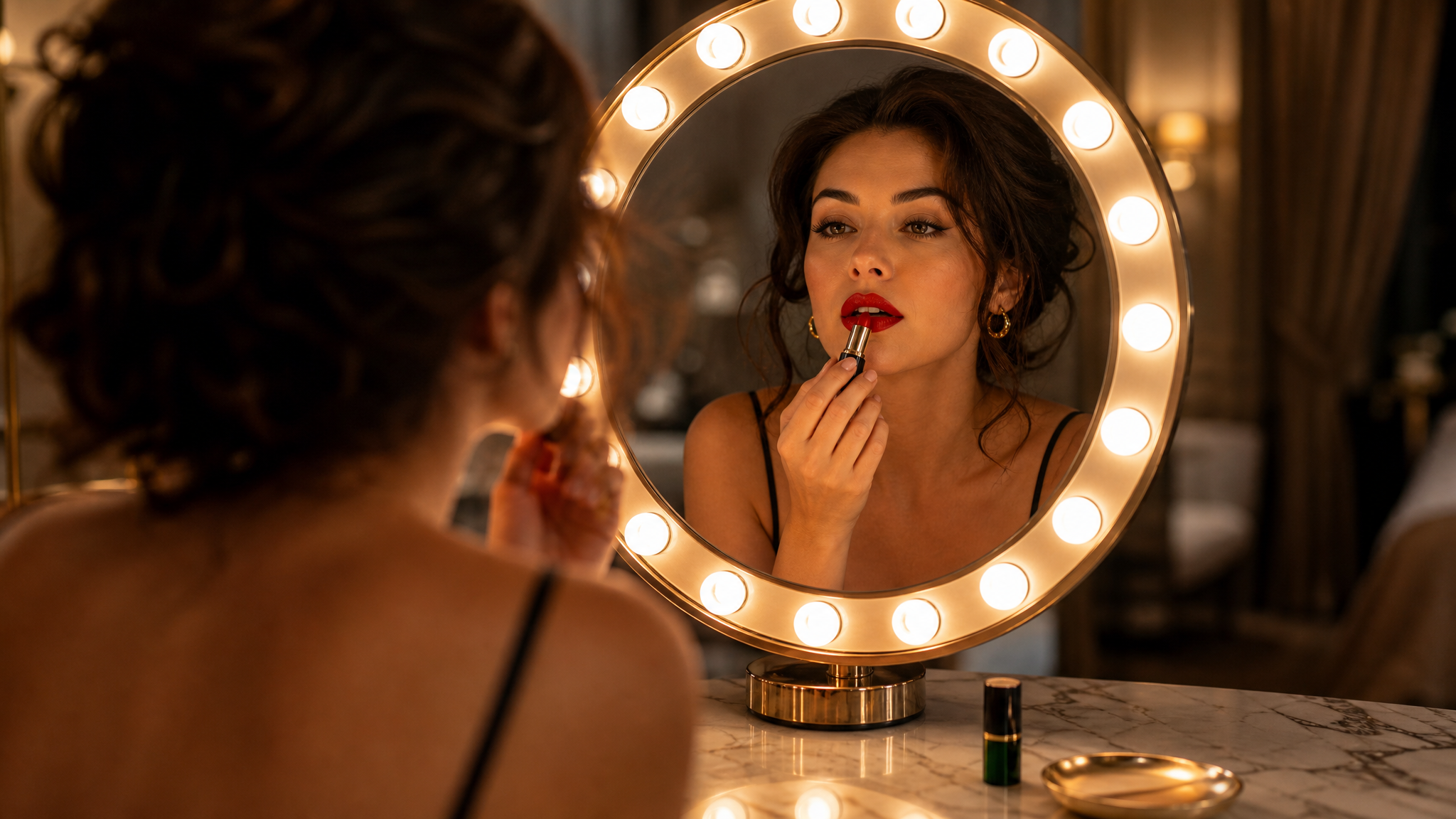 Vanity Mirror Scene